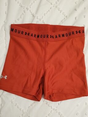 Under Armour Women's Training Bike Shorts with Branded Waistband